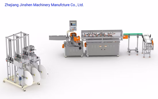 Jinshen Full Automatic Auto Splicer Paper Straw Making Machine