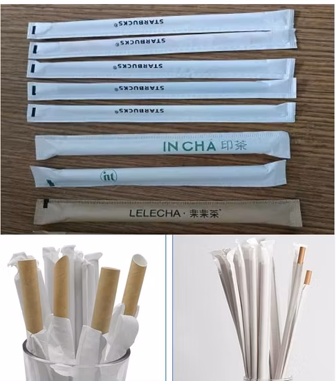 2023 Automatic High Speed Paper Straw Production Line Drinking Straw Machine